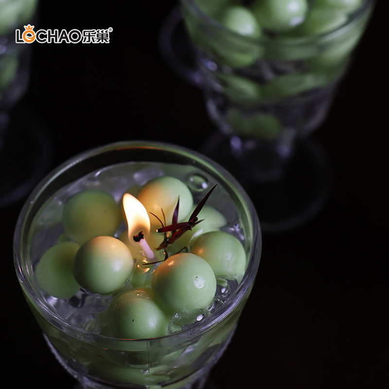 Fruit Grapes Fleshy Green Grapes Handmade Aromatherapy Candle