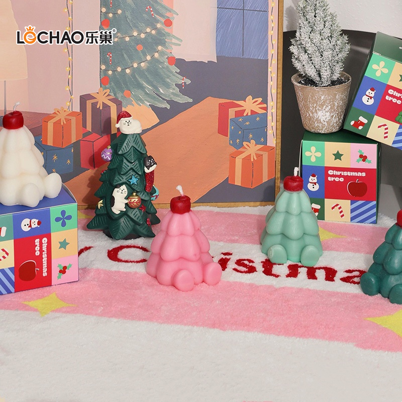 Apple Christmas Tree Scented Candle