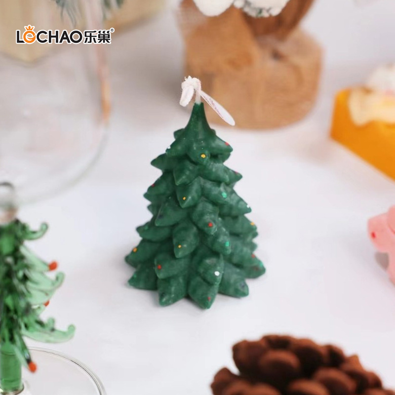 Christmas Pine Tree Candles