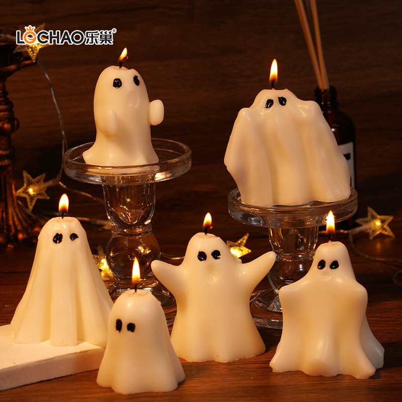 Ghost-Shaped Scented Candle