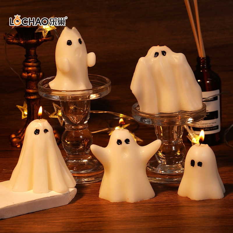 Ghost-Shaped Scented Candle