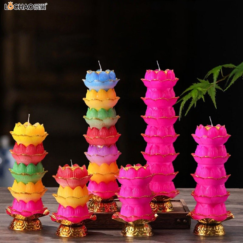 Lotus Tower Candle