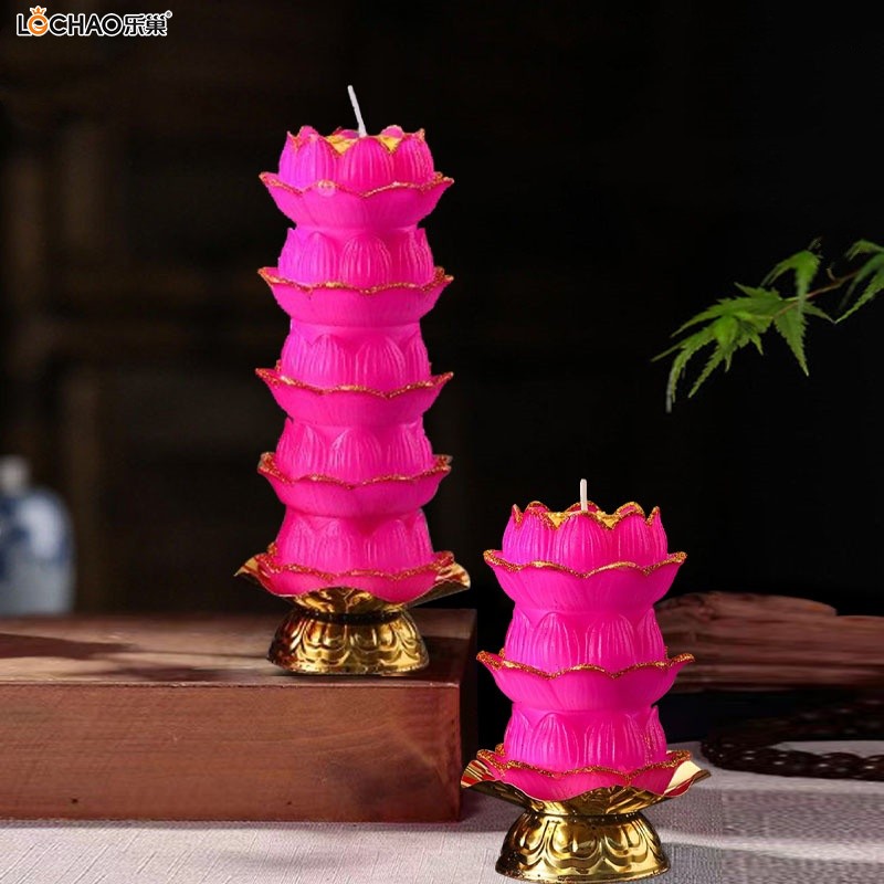 Lotus Tower Candle