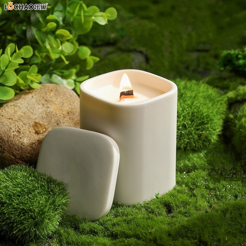 Square Ceramic Aromatherapy Candle