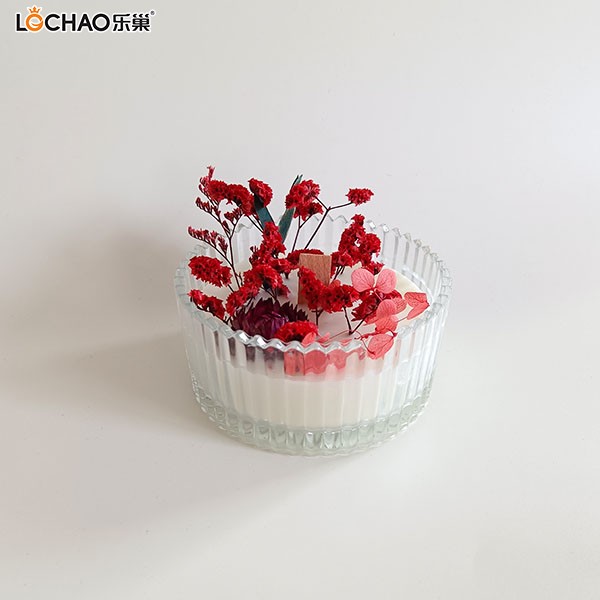 Yurt Dried Flower Aromatherapy Candle