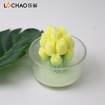 Tulip Bouquet Scented Candle