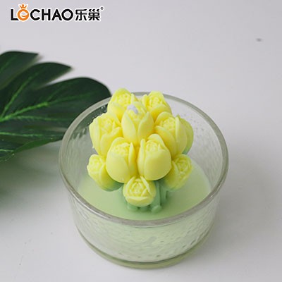 Tulip Bouquet Scented Candle