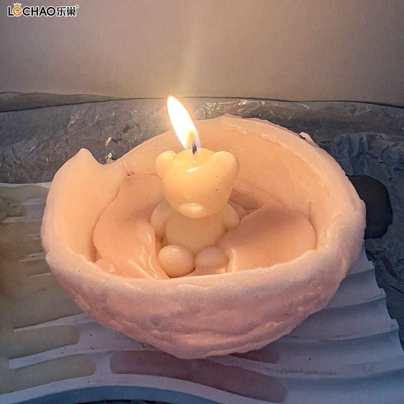 Spiral Burning Scented Candle
