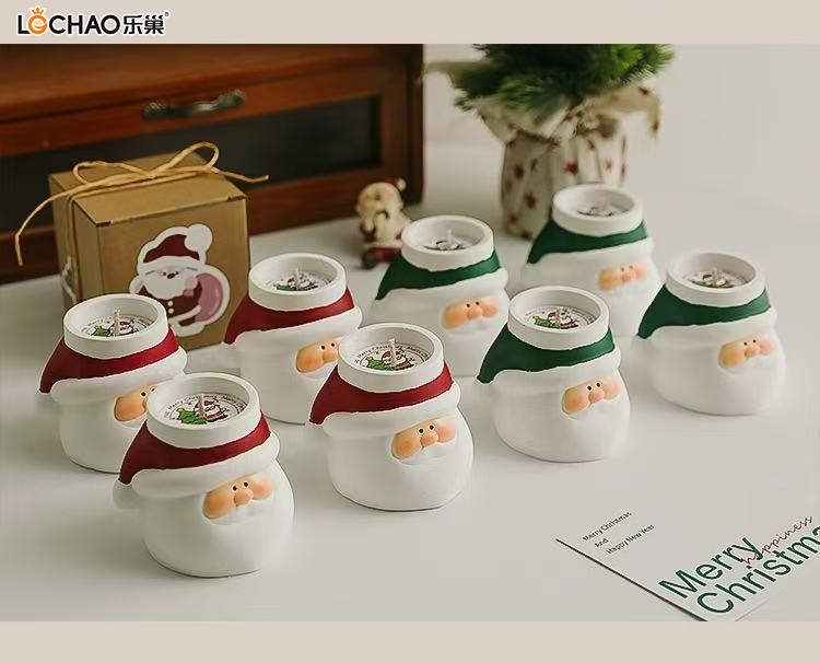 Santa Claus Scented Candle Cup