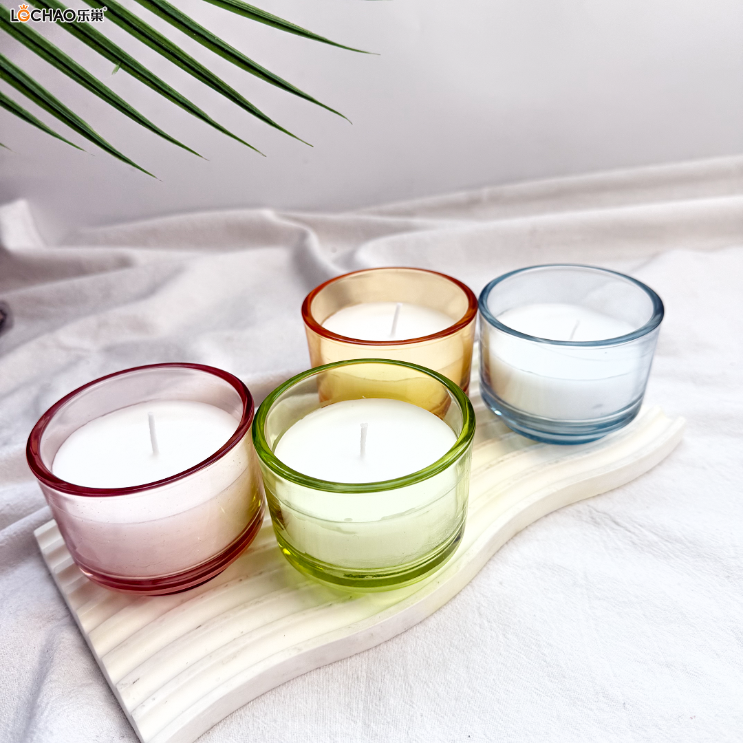 Round Glass Scented Candle