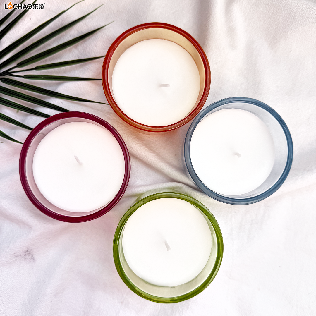 Round Glass Scented Candle