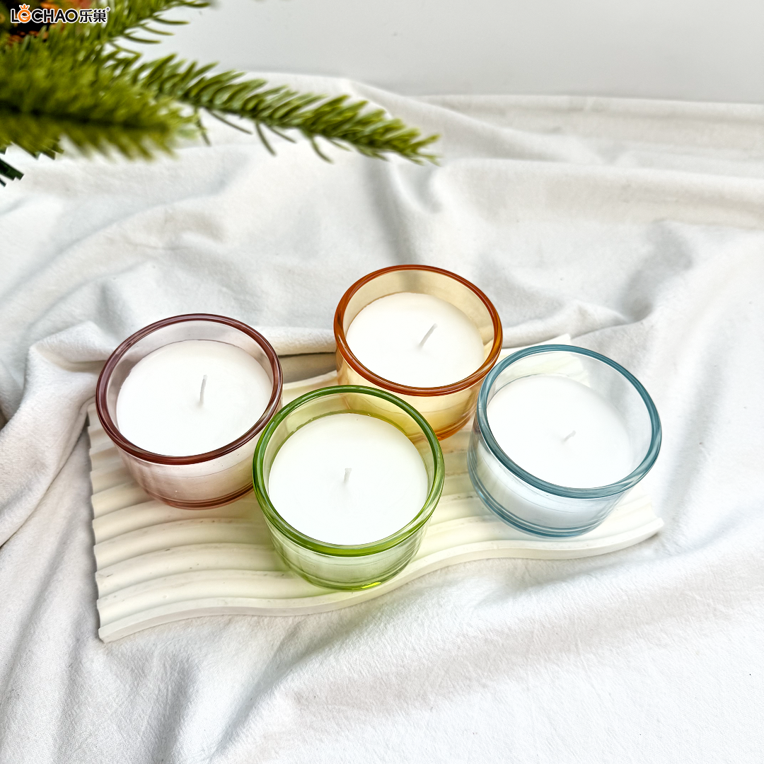 Round Glass Scented Candle