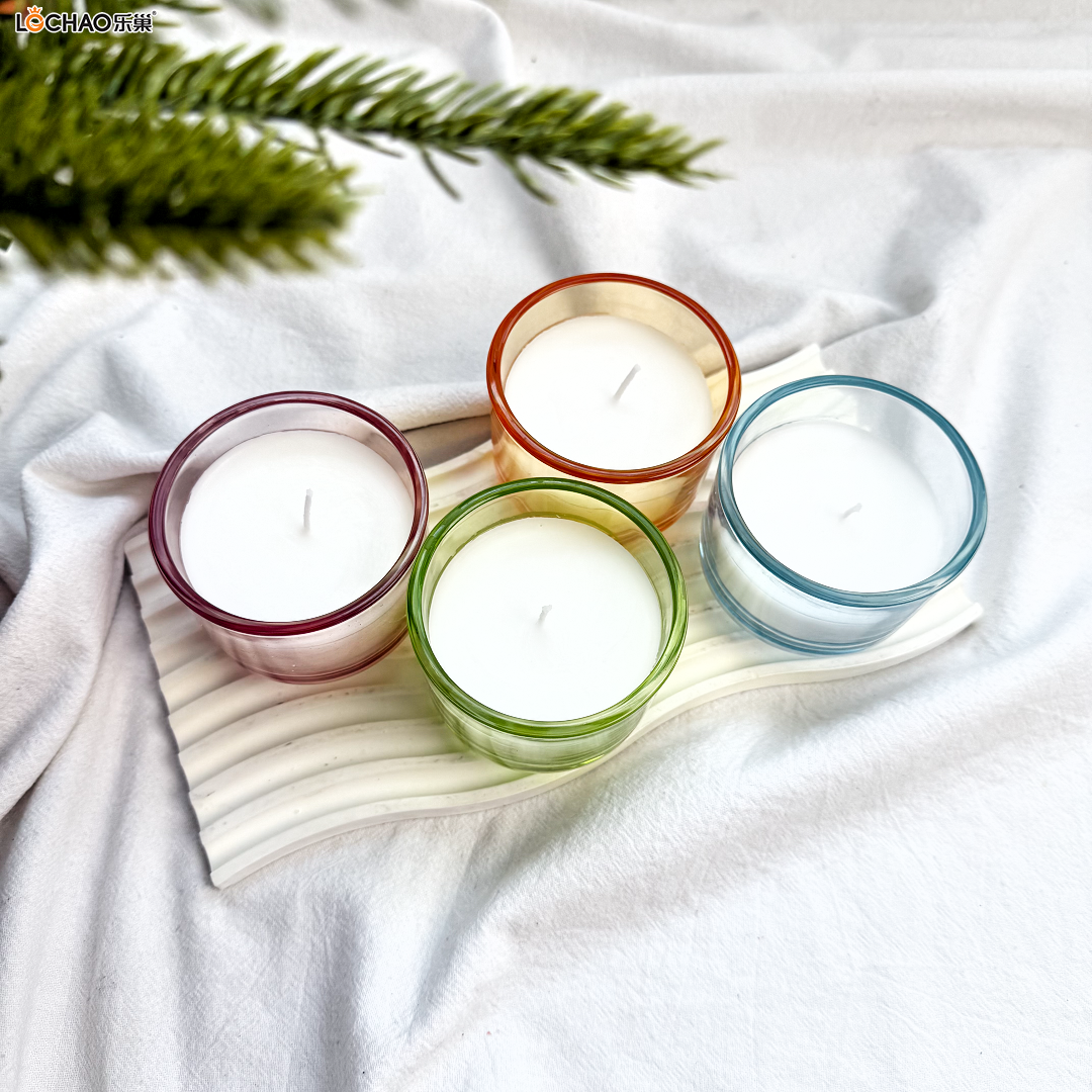 Round Glass Scented Candle