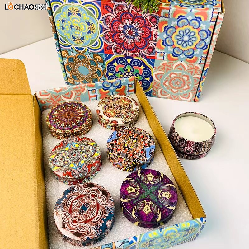 Mini Tin Scented Candle Gift Set