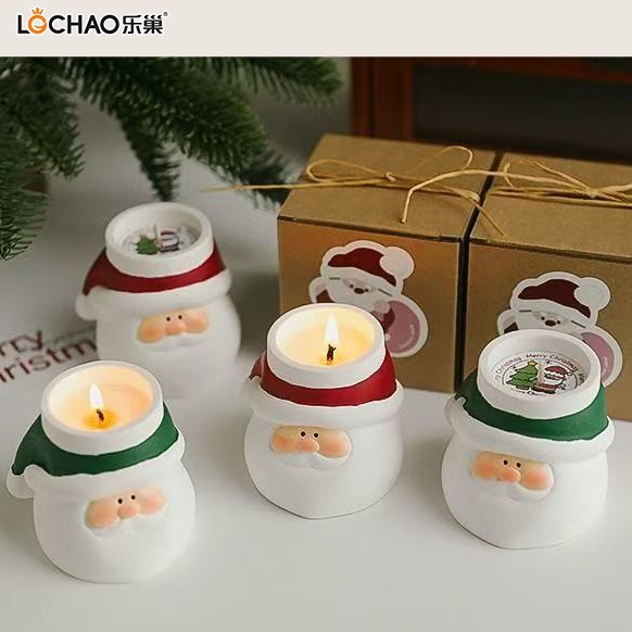 Santa Claus Scented Candle Cup