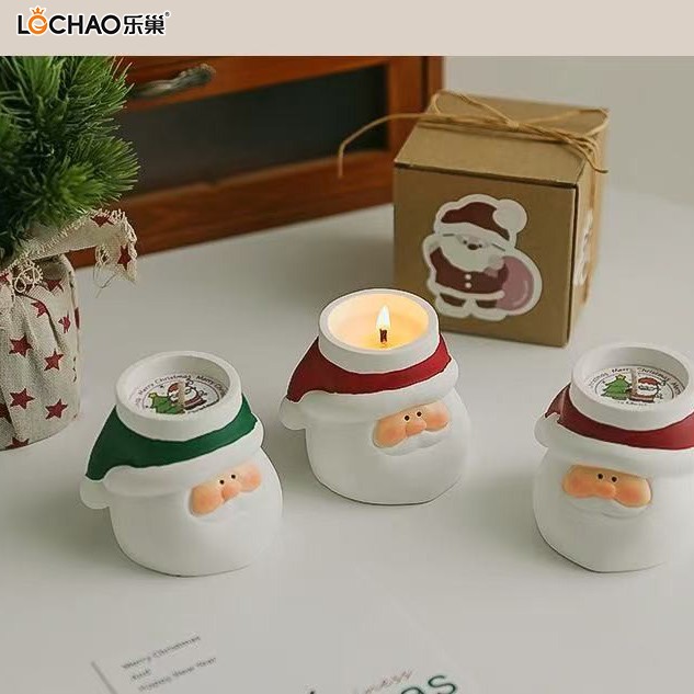 Santa Claus Scented Candle Cup