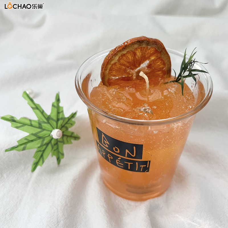 Jelly Wax Drink Cup Scented Candle